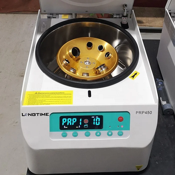 Longtime blood centrifuge machine to separate plasma prp centrifuge machine for prp
