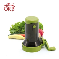 Hand rotary commercial carrot vegetable spiralizer