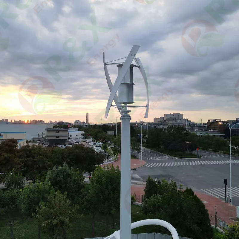 China Factory Vertical Axis Wind Turbine Generator 220V Output Voltage Wind Power 3000W 5000W 10KW for Sale