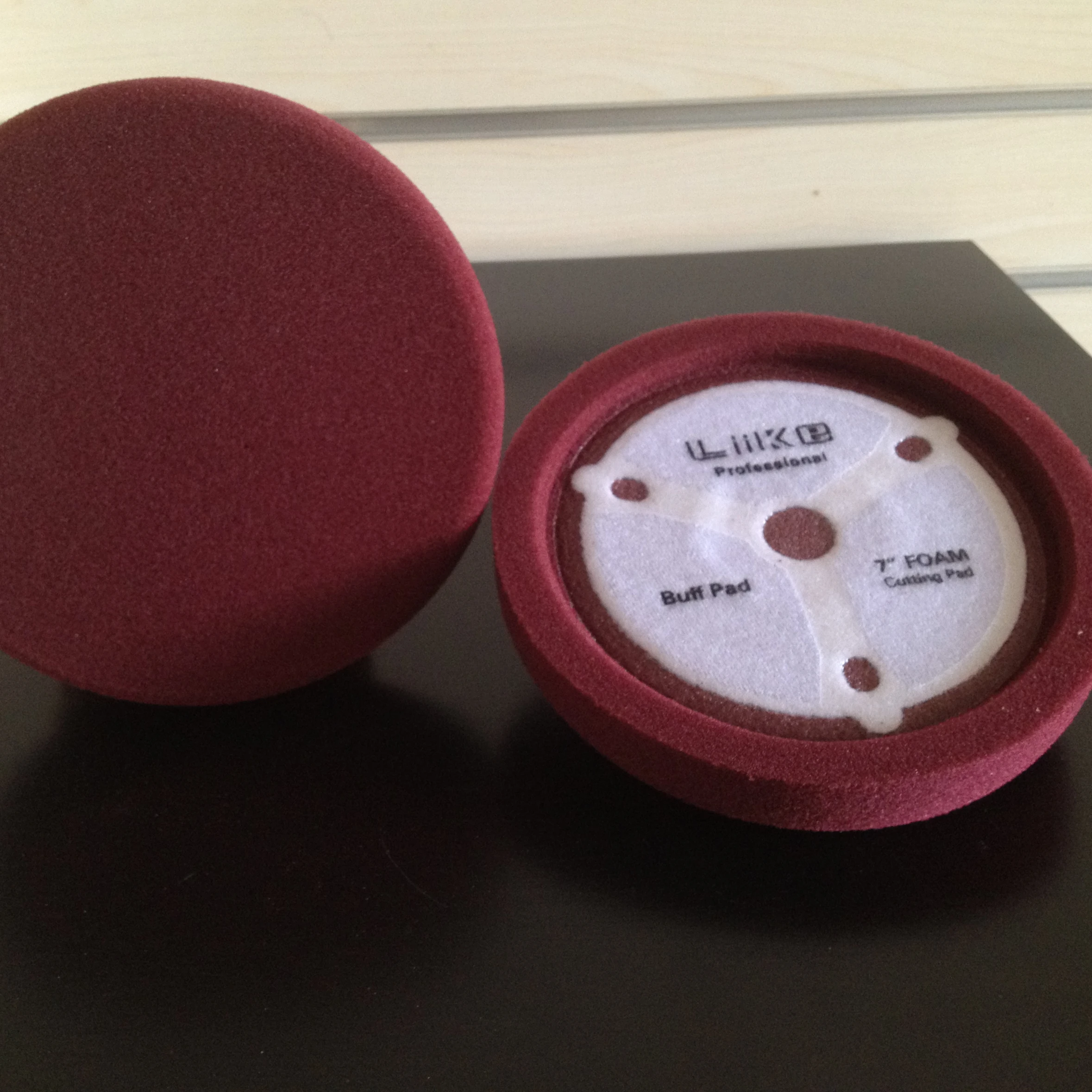 Meguiars New style  convex  red foam pad for car care abrasive disc