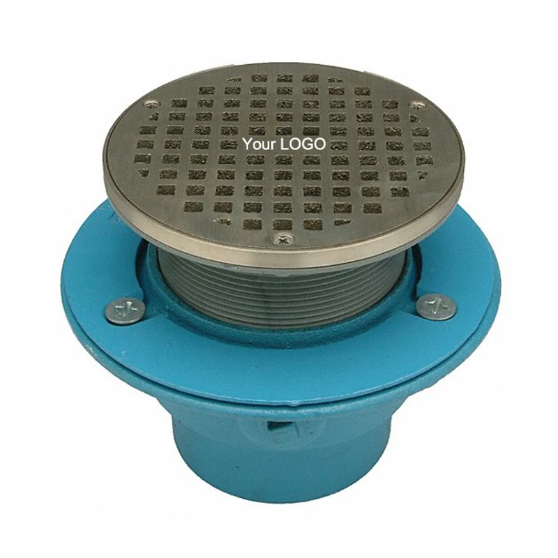 Kaida Zhejiang Metal brass shower drain Floor Drain, Invisible Anti Odor Square Brass Shower Floor Drains