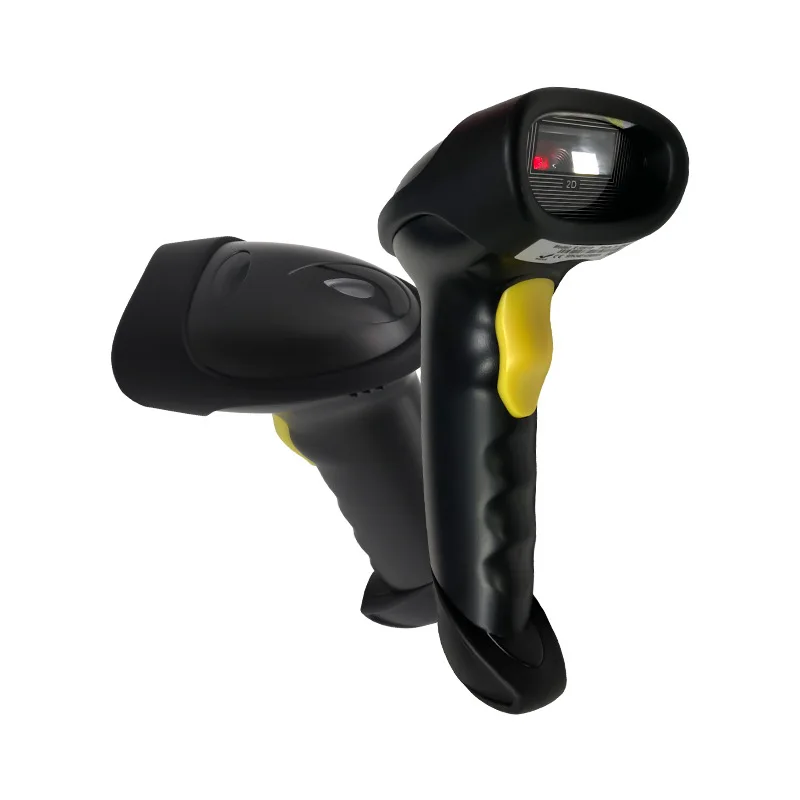 Handheld Wireless Bar code Scanner 2D USB Barcode Reader Wired 1D Barcode Scanner for Inventory 2.4G Scanning Gun