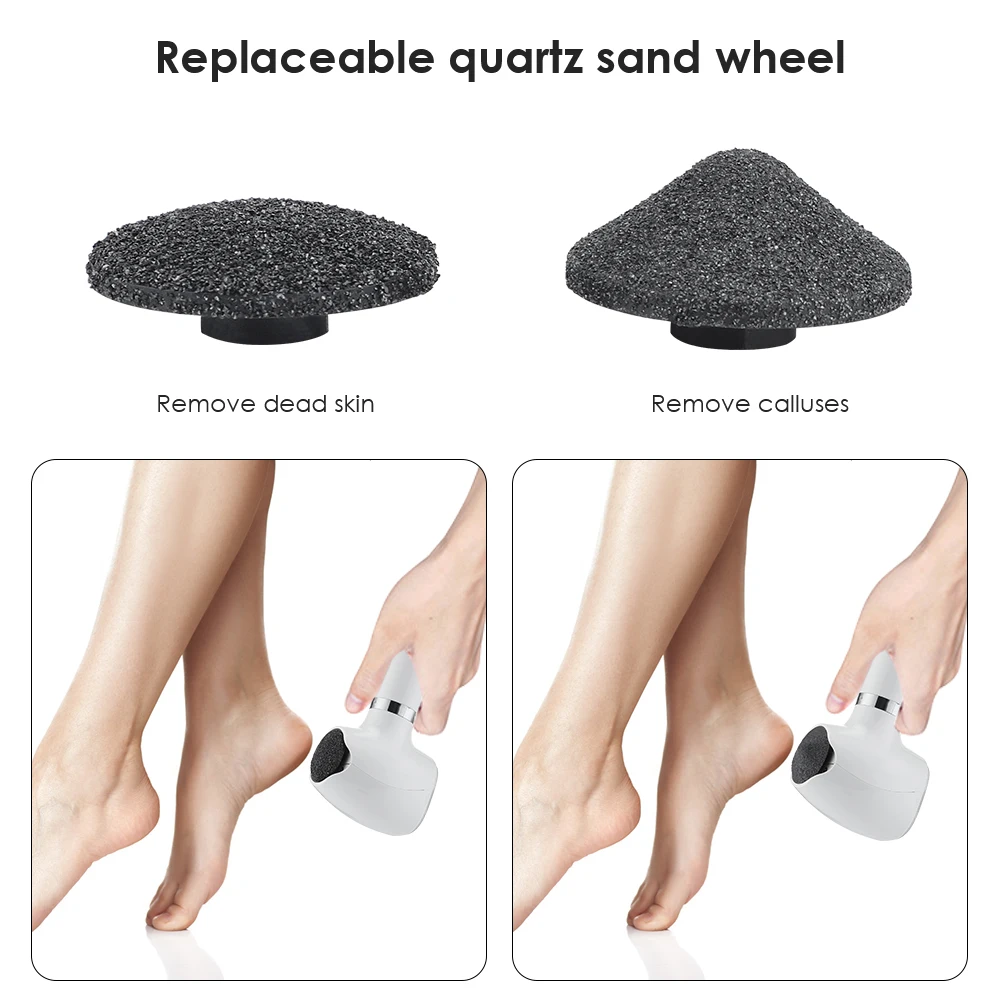 Foot Heel Care Pedicure Tools Wireless Callus Remover Machine Electric Foot File