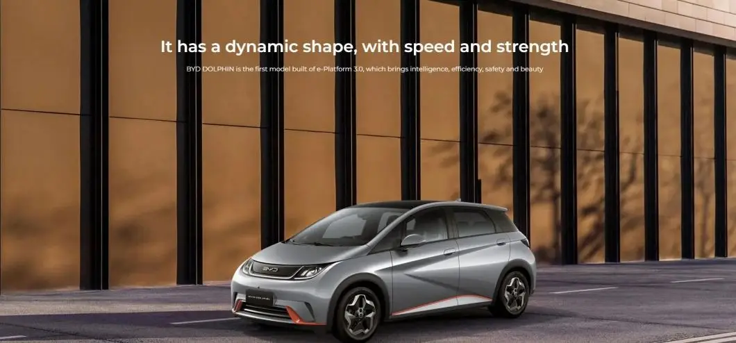 Byd Dolphin Electric Car Cheap High Speed EV Car Long Range Battery New Energy Car