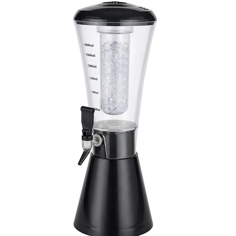 Customized Branding Beer Dispenser,Draft Beer Tower With Ice Tube Cooling.