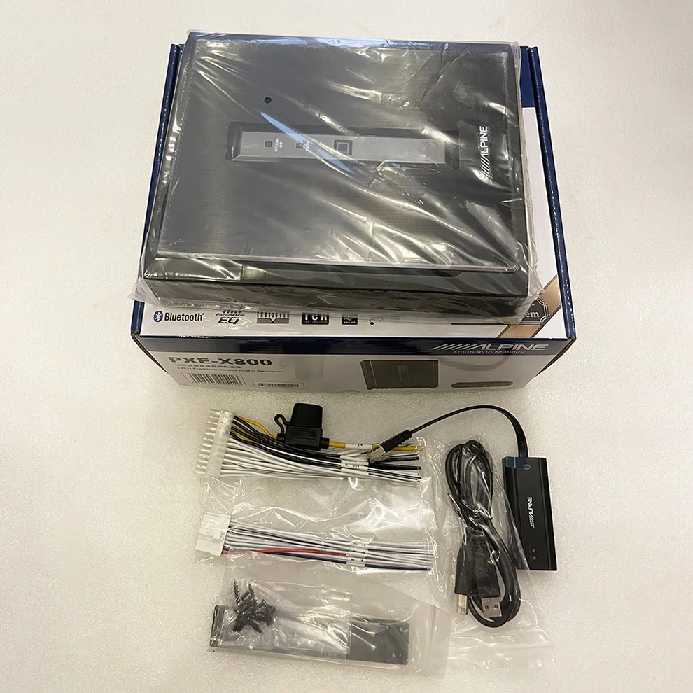 ALPINE/ Alpine PXE-X800 Automotive DSP amplifier 8 in 12 out high quality in-car audio processor