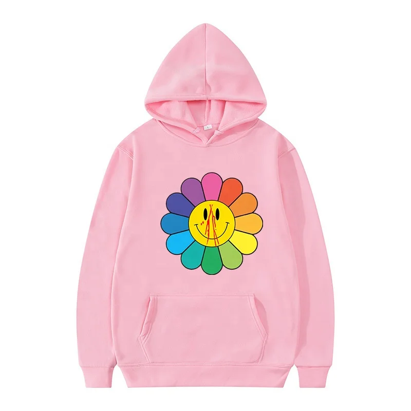 Private labels Street Wear Oversized Sweatshirt Customized Puff Print Drop Shoulder girls hoodies&sweatshirts