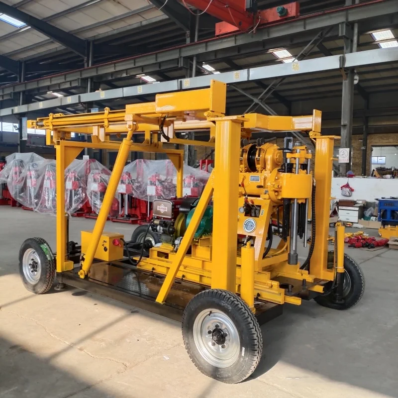 Full hydraulic exploration drilling rig Crawler type medium and large underground coring equipment Water Drilling Machine
