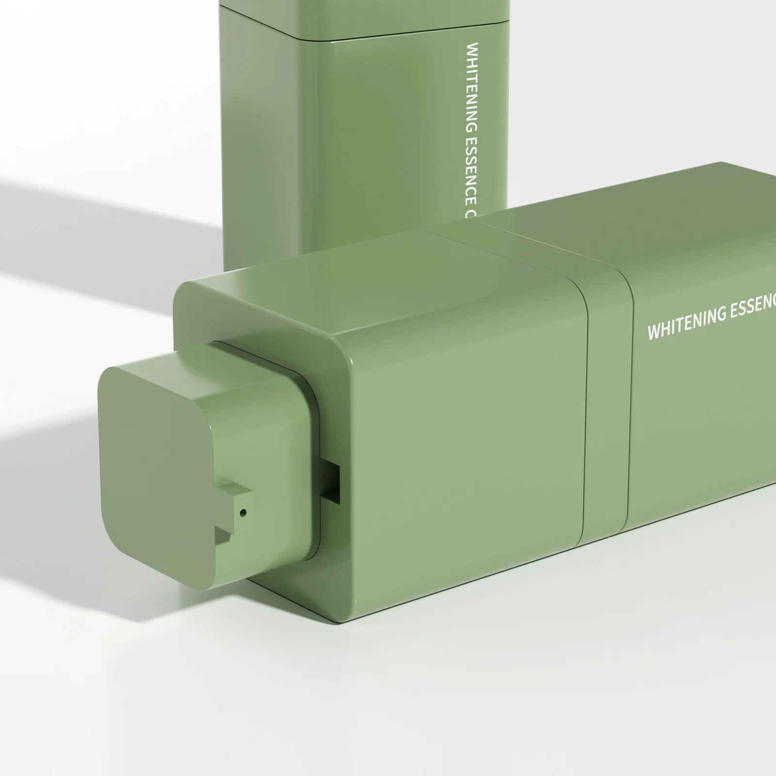 Free Sample Acrylic Serum Lotion Twist up Bottles 15Ml 30Ml 50Ml Square Airless Pump Bottle Cosmetic Skincare Packaging