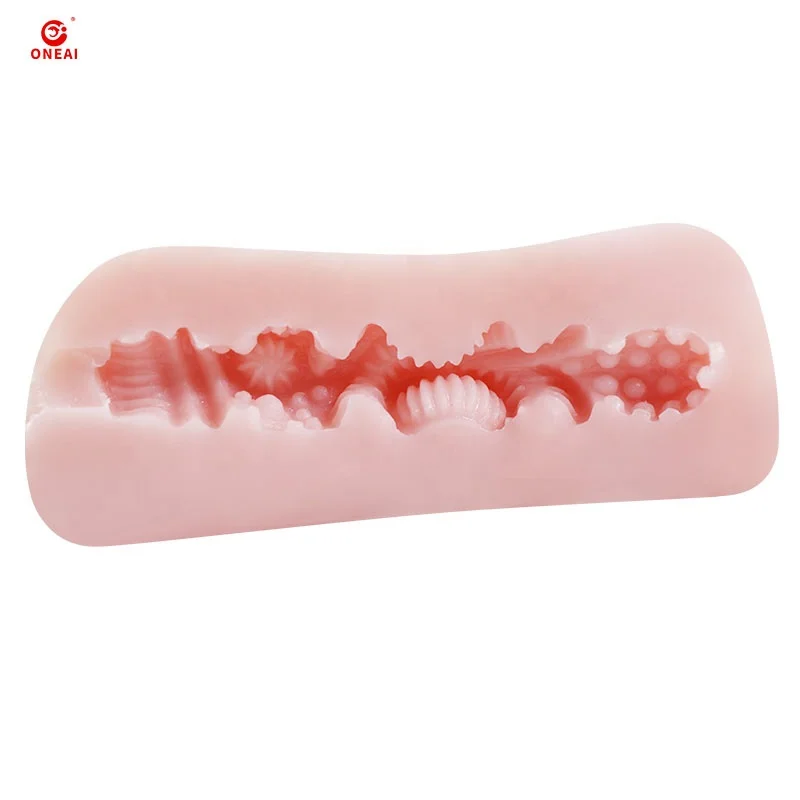 Oneai Wholesale Sex Toys Realistic Silicone Pussy Masturbator for Man