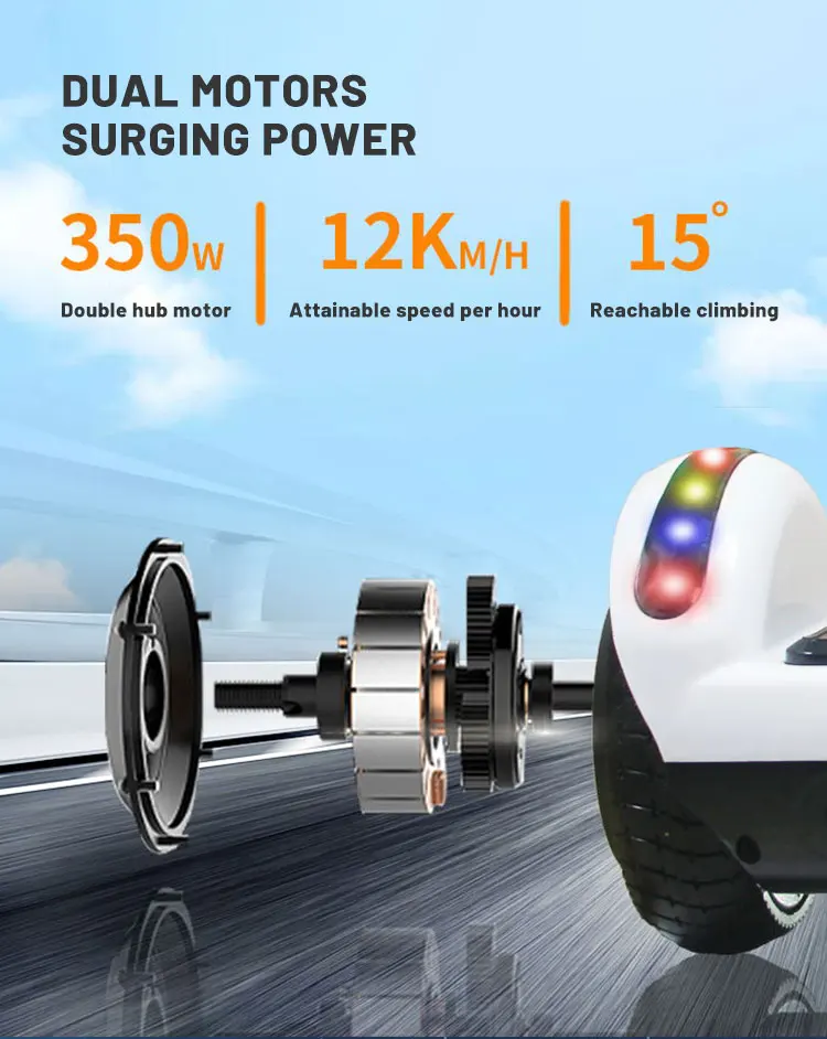 China Manufacturer Hot Selling Self Balance Balanced scooter Motor Electric Scooter