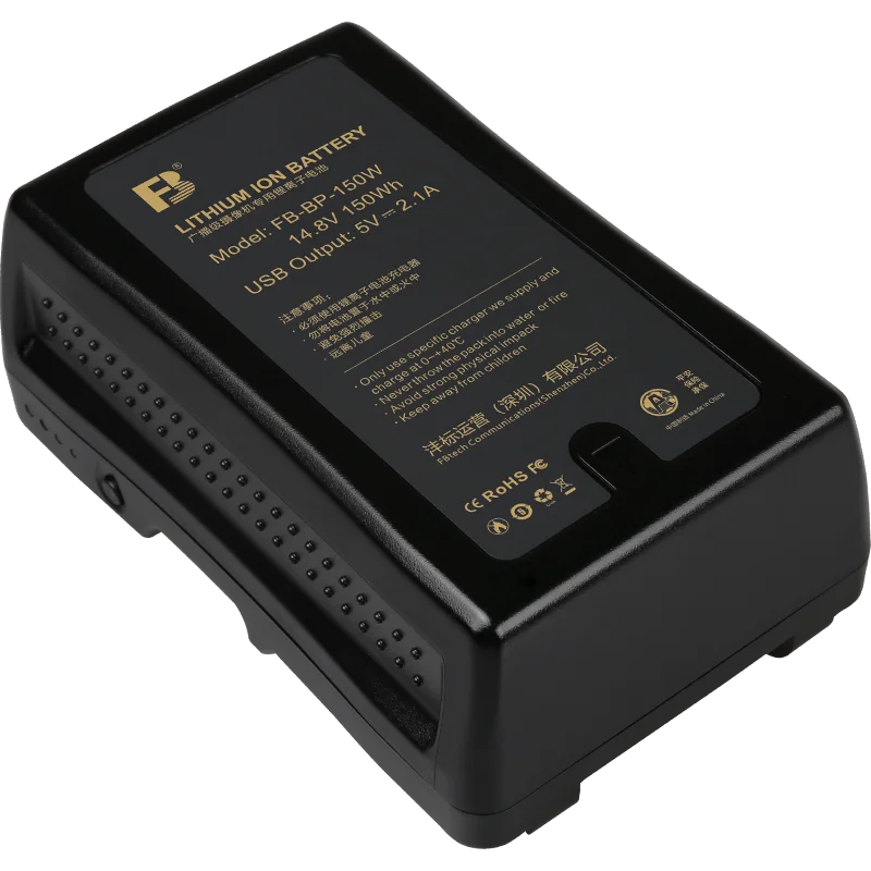 FB BP-150W is suitable for SONY -BP-150W professional camcorder lithium batteryCompatible with cameras using original Anton Paul