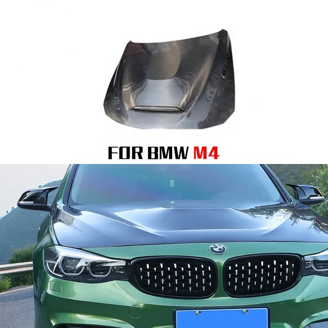 Carbon Fiber Single-sided Carbon Hood Double-sided Engine Hoods For GTS F80 M3 F82 F83 M4