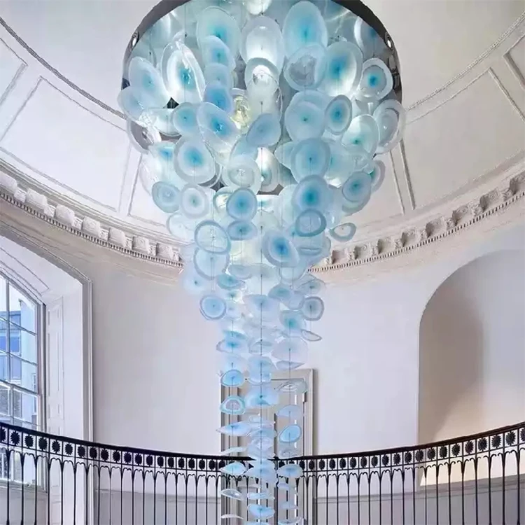 lighting chandelier modern rectangular dining table amber murano glass led chandelier ceiling hanging lights for home kitchen