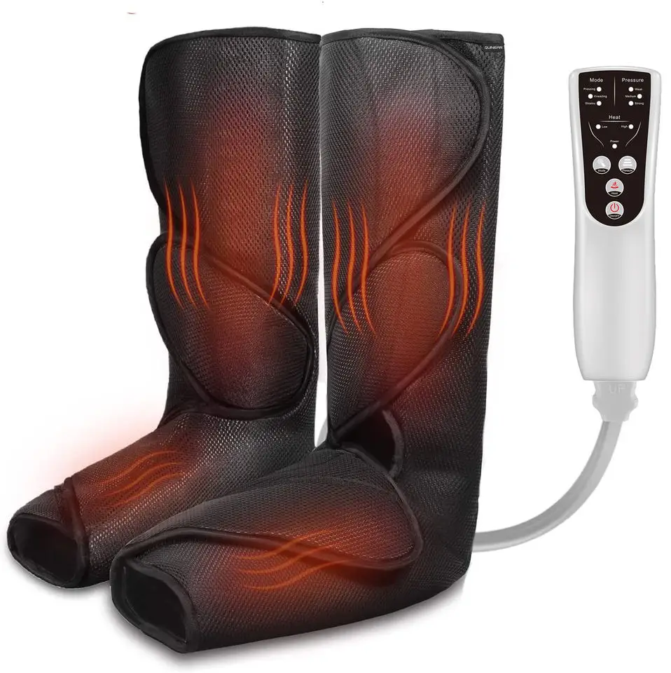 Professional Air Compression Leg Massager Full Leg Circulation Relaxation Therapy Device Muscle Foot Leg Massager Massage