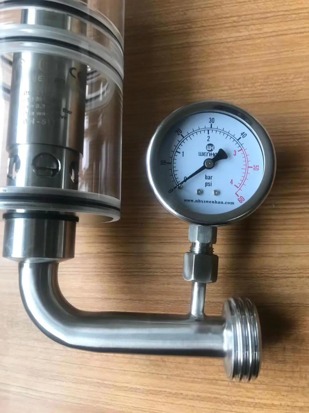 Bunging Device Beer Air Regulator Valve with CO2 Capturing
