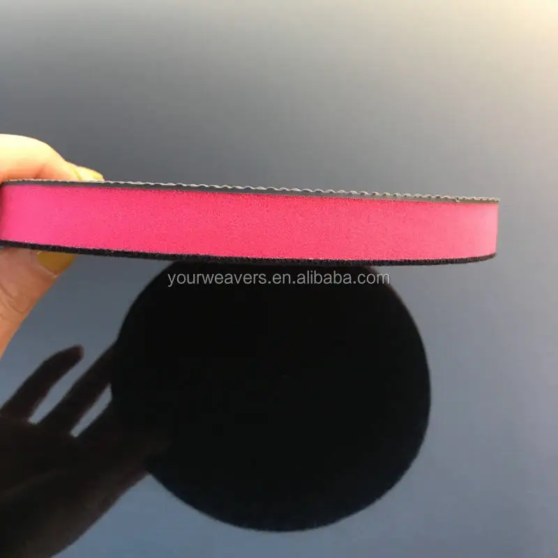 High Quality Medium Grade Red Foam 6 Inch Clay Pad Car Care Decontamination Clay Pad