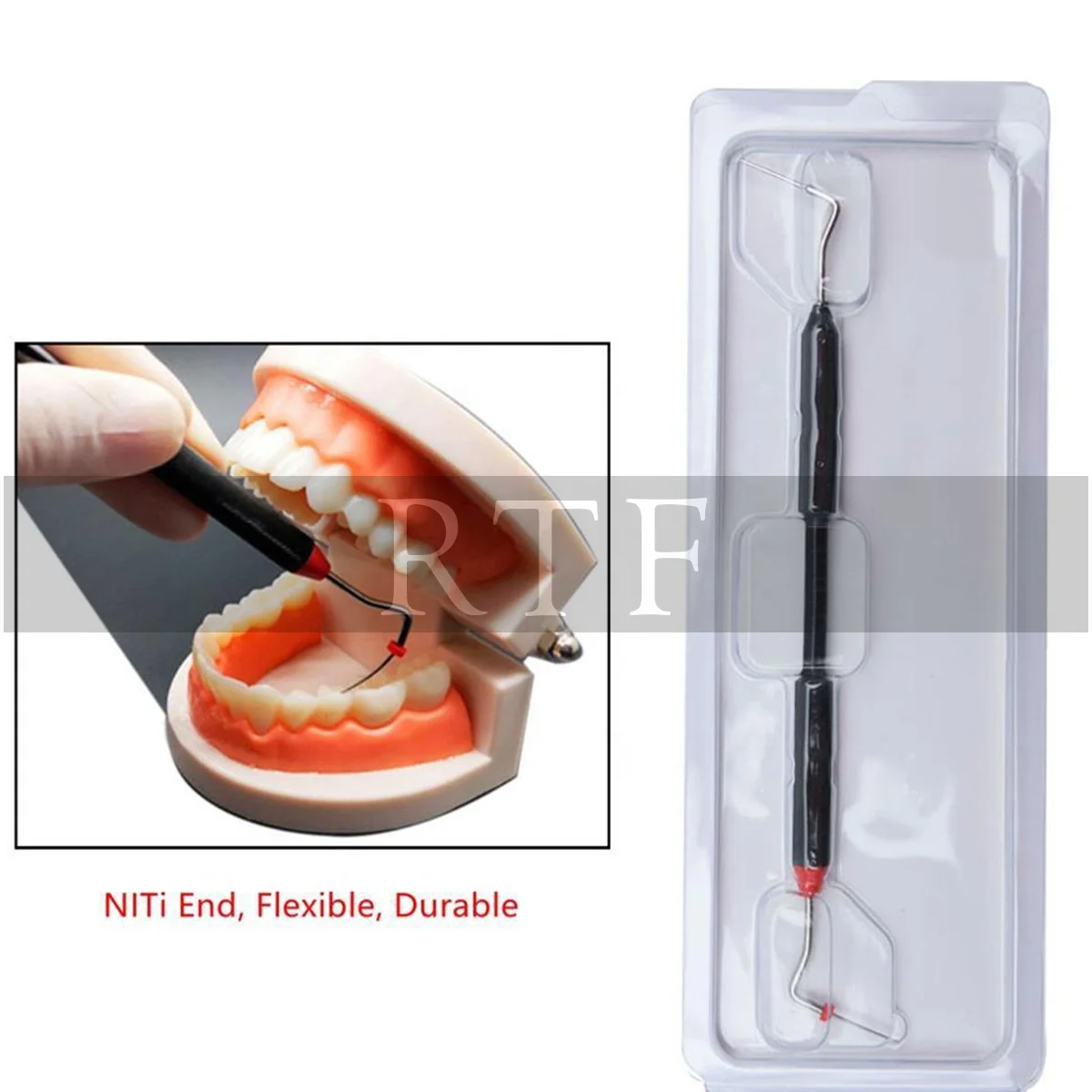 Dental Endo Buchanan Hand Plugger Tip Fill Obturation Gutta Percha Set