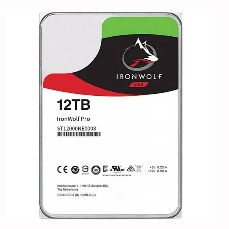 12tb For Seagate  HDD Hard Drive ST12000VE0008 7.2k Sata 512e Server ST12000NE0007 12tb hdd HDD Hard Drive Disk ST12000VE001
