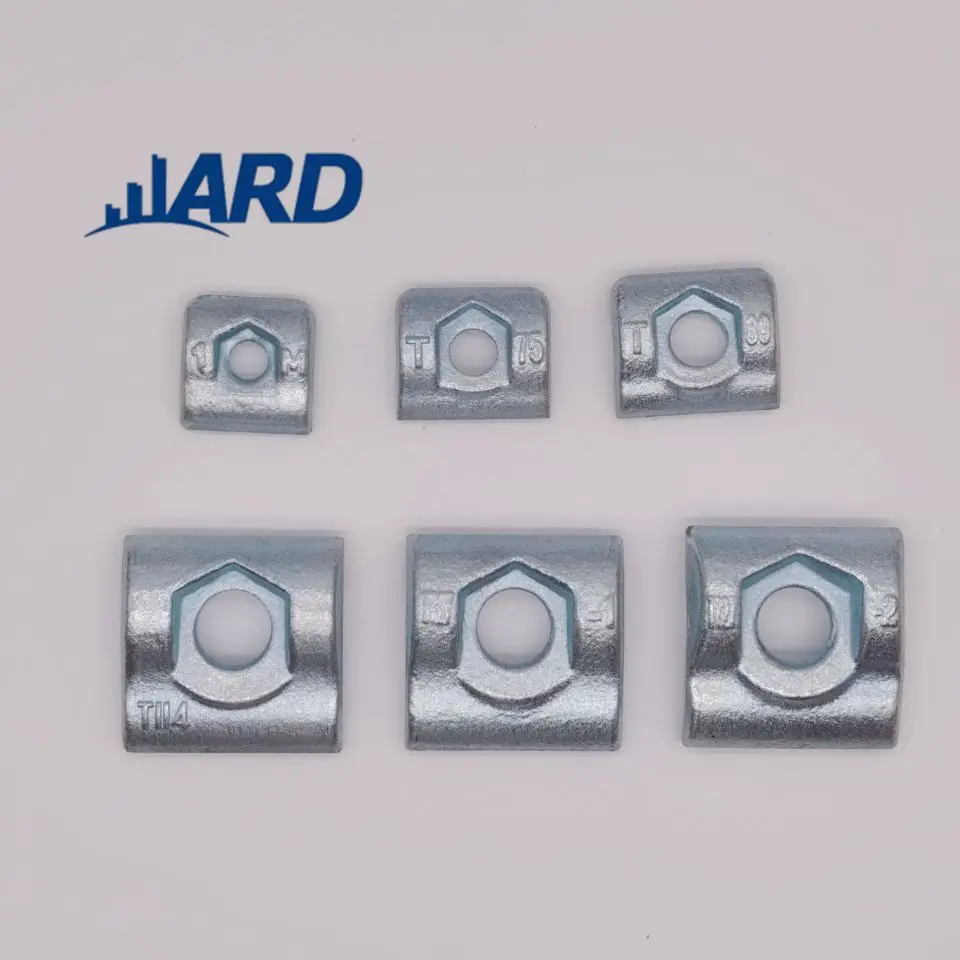 Elevator guide Rail Clip galvanize  elevator parts
