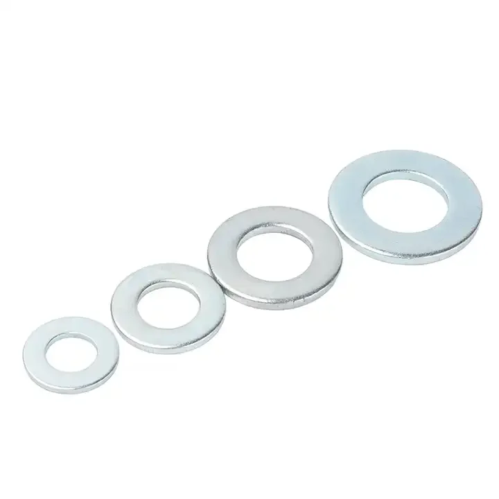 Free Sample Black Oxide Steel Metal Din125 Flat Washer For Making Machine