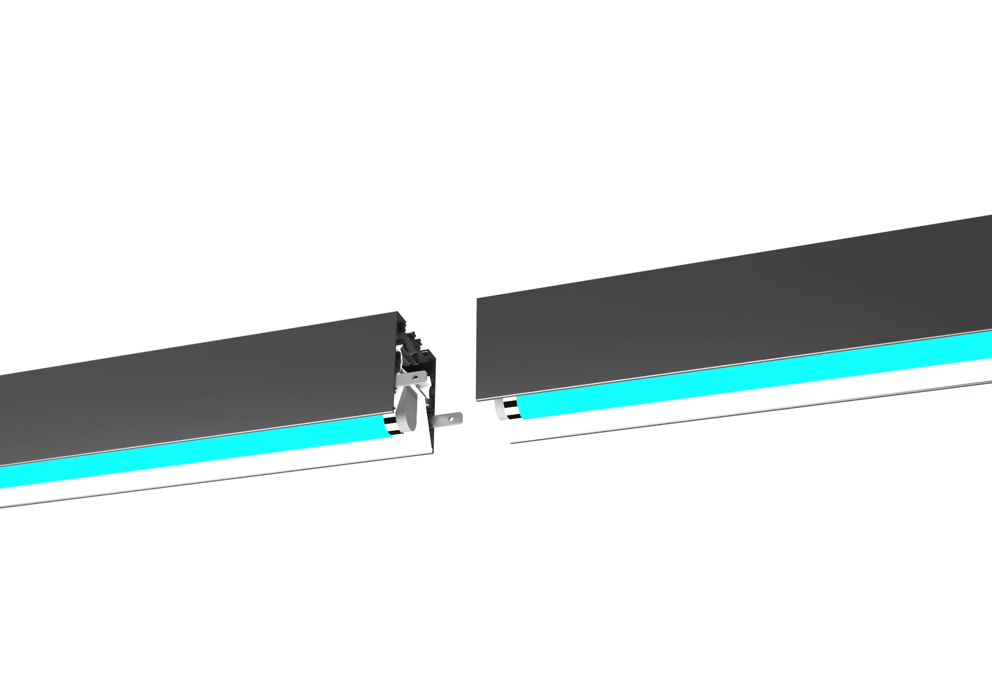 
HLINEAR LP8080 -1220 Hair Salon Ultraviolet Sterilization Light Indoort Uvc T8 Tube Germicidal Linear Light Fixture 