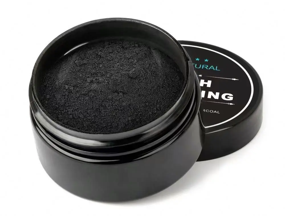 Coconut Activated Charcoal Teeth Whitening Powder Natural Ingredient Color Corrector Mint Flavored Teeth Whitening Powder