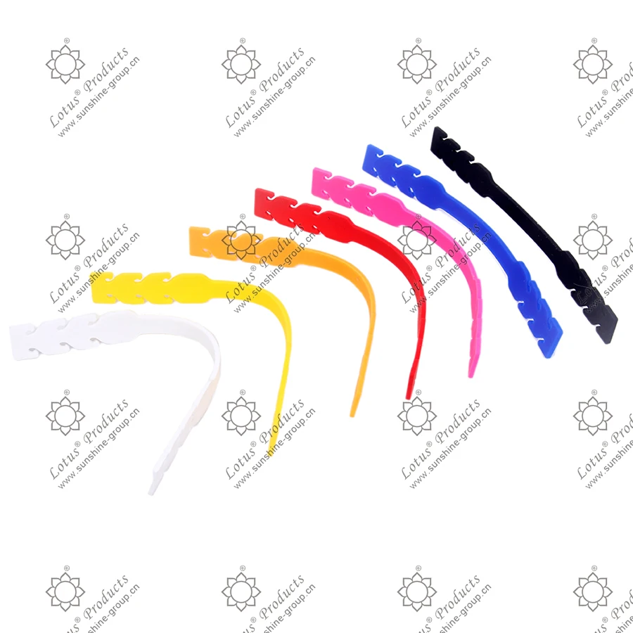 Colorful Adjustable Ear Extension Plastic Strap Hook For Ear Loop