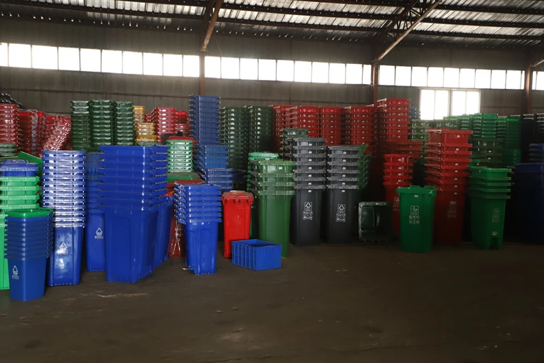 Various Sizes Of Plastic Outdoor Removable Garbage Bins Are Available For Sale Including 30L 50L 100L 120L 240L 360L And 660L
