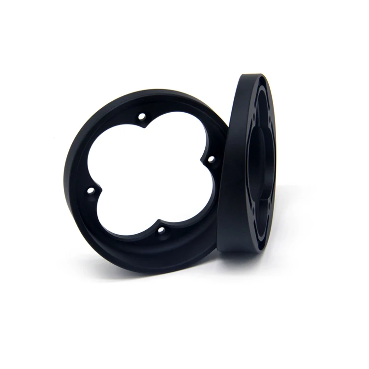 JeaSnn China Custom Made Motorcycle Metal Oem High Precision Turning Black Anodized Aluminum CNC Parts for Car Lights