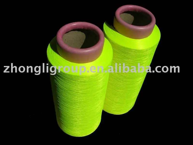 POLYESTER TEXTURED YARN DTY DOPE DYED 150/48