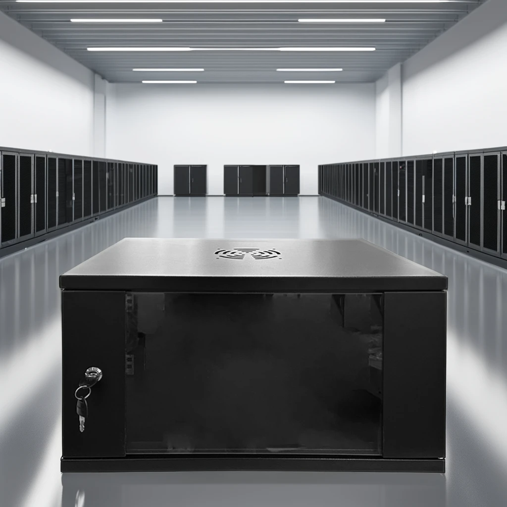 19  Inch Cold-Rolled Steel SPCC Wall Mount Rack Cabinet Data Center Server rack Cabinet Network Cabinet