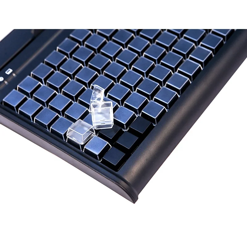 Горячая распродажа 84-клавишная KB84N USB POS Мини-программируемая клавиатура для систем