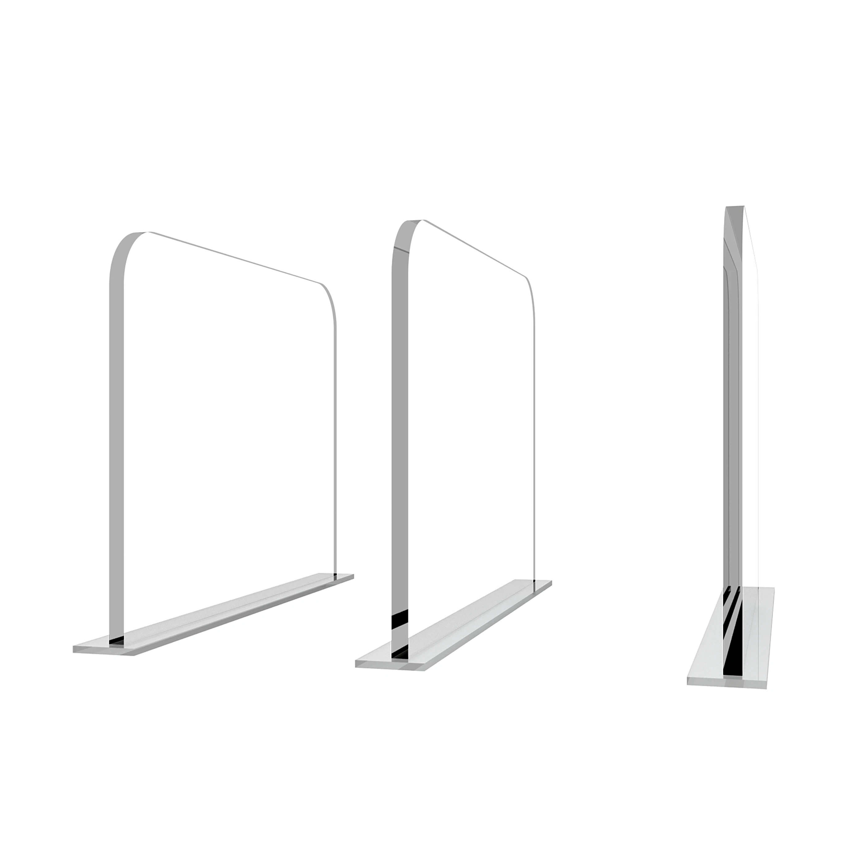 Acrylic Shelf Dividers Plastic Acrylic Closet Pharmacy Shelf Divider