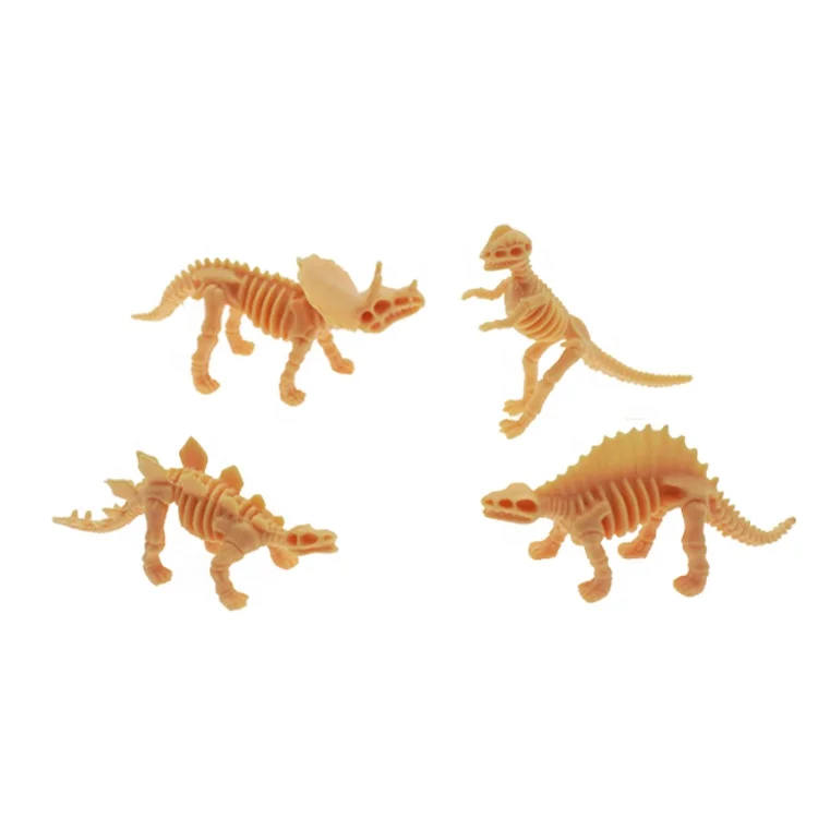 Wholesale  Simulation Skeleton Dinosaur 4 Model Promotional Toys Giveaways