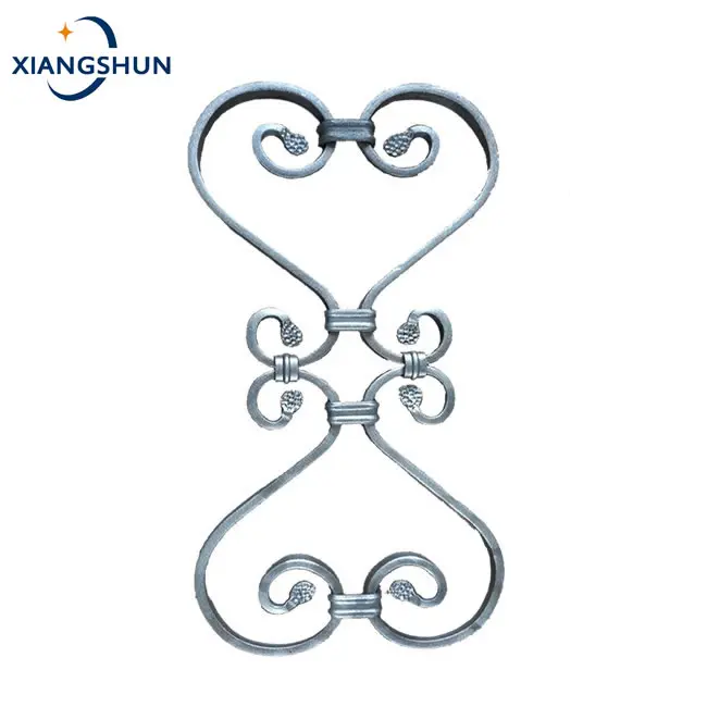 Direct Wholesale Good Quality Wrought Iron Spearheads  Fence Accessories,Art Wrought Iron Railing Designs /wrought iron railings