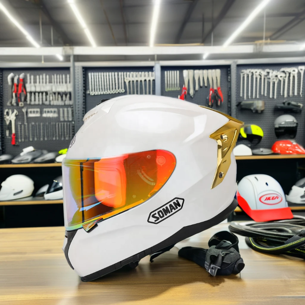 ECE DOT Certified Full Face Profional Motocross Racing MTB ATV Helmet Anti-Fall ABS Material Motorbike Riding New Condition