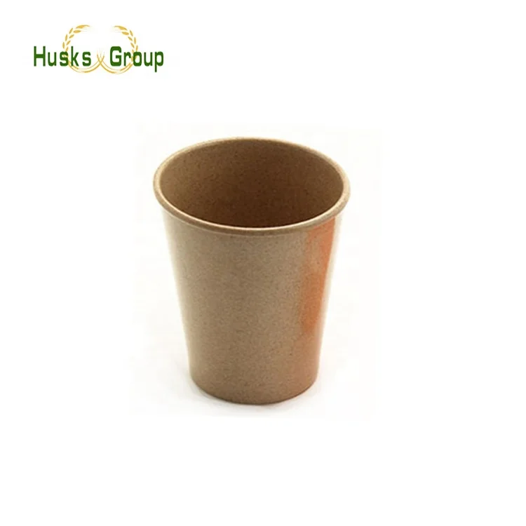 12oz Biodegradable Rice Husk Reusable Coffee Cup
