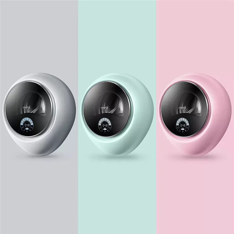 2021 Xiaomi Youpin Xiaoji 2 5 кг настенный барабан двухцветный дисплей Интеллектуальная Мини стиральная и сушильная