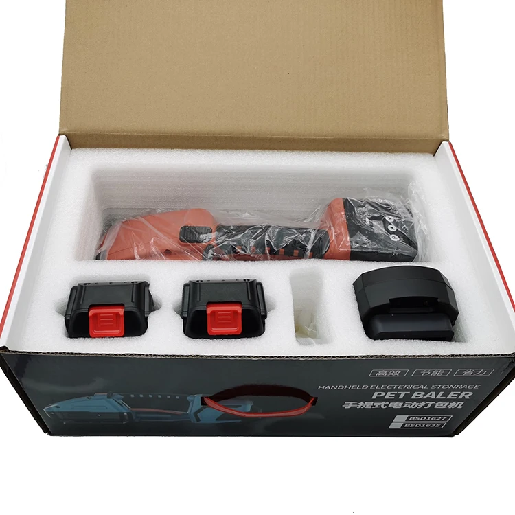 Electric Cordless Strapping Tool Fit For PP PET Adjustable Tight Force And Welding Time  High Power Operated Strap Machine