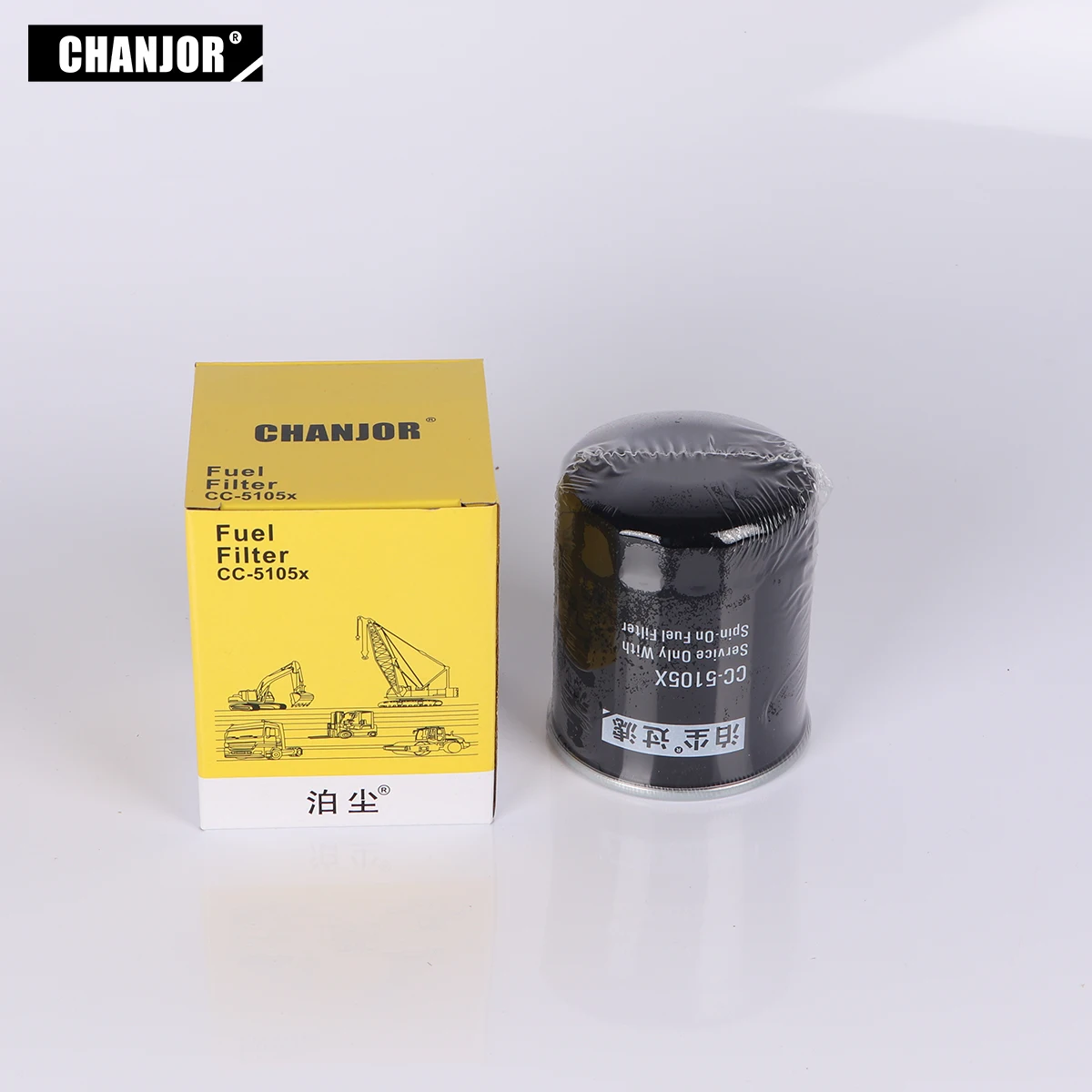 CHANJOR OEM excavator diesel engine fuel filter 1G390-43161 34462-00300