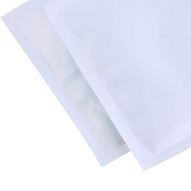 Customizable Design 4x7inch Clear/White Flat Ziplock Poly Bags with Hang Hole Suitable for Food and Electronic Components
