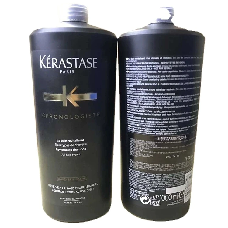 RTS Hot Selling 1000ml Kerasta Black Diamond Shampoo Condensed Key Yuan Shampoo Soft and Moisturizing
