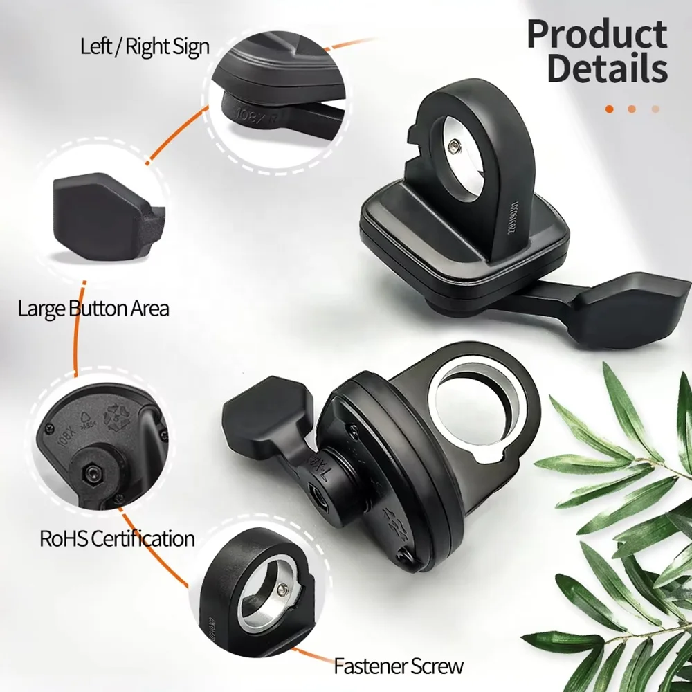 Ebike Thumb Throttle BAFANG 108X Left/Right 3 Pin Female Waterproof Connector for Electric Bicycle BBS01 BBS02 BBSHD Mid Motor