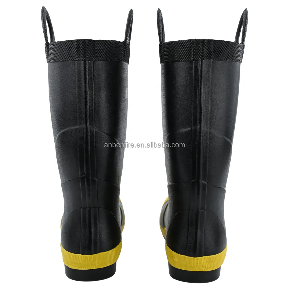 ANBEN FIRE Fireman PPE Fire Fighting Equipment EN15090 Certified with Fireman Boots Fire Safety Boots