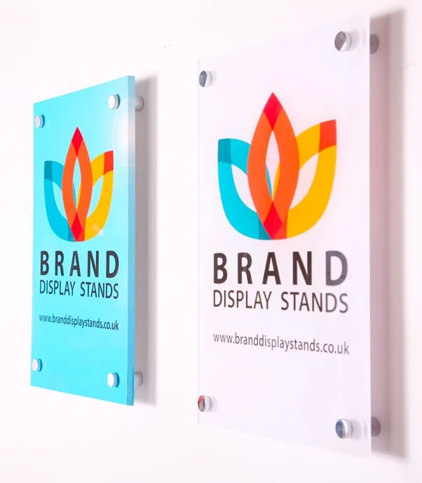 High Quality Acrylic Board UV Printing Waterproof Hanging Board Signs