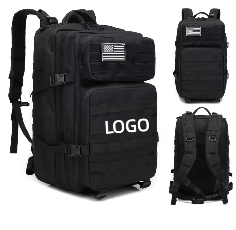 Factory wholesale 600D oxford tactical backpack 45L CS Molle pouch assault pack camping tactical backpack bag hiking backpack
