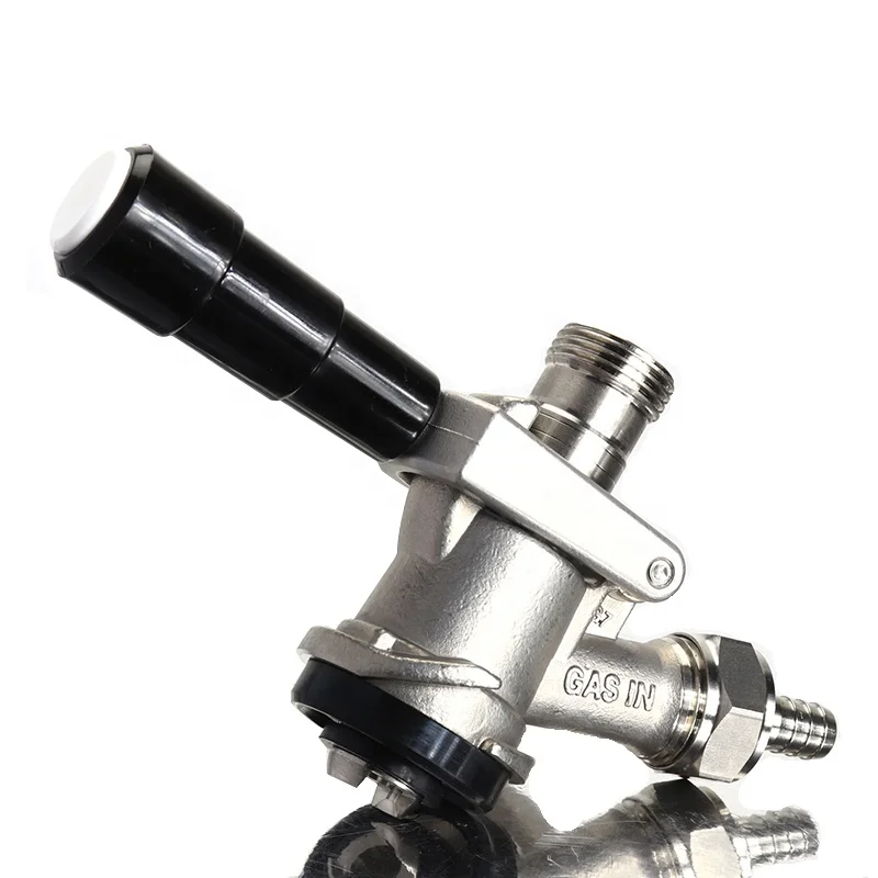 New Update D System Beer Keg Coupler, Sankey Keg Coupler, All 304 Stainless Steel Keg Tap Coupler Top Quality