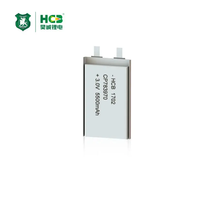 Детектор HCB датчики сигнализации Настраиваемые Li-MnO2 аккумуляторная батарея CP783970 емкость 5500 мАч 3 0 В мягкая