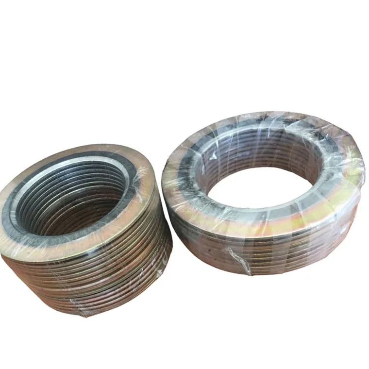 Spiral-wound Gasket NPS4 CLASS150 316SS Centering Ring Inner Ring Flexible Graphite Filler Mylar Sleeve Spiral Wounded Gaskit